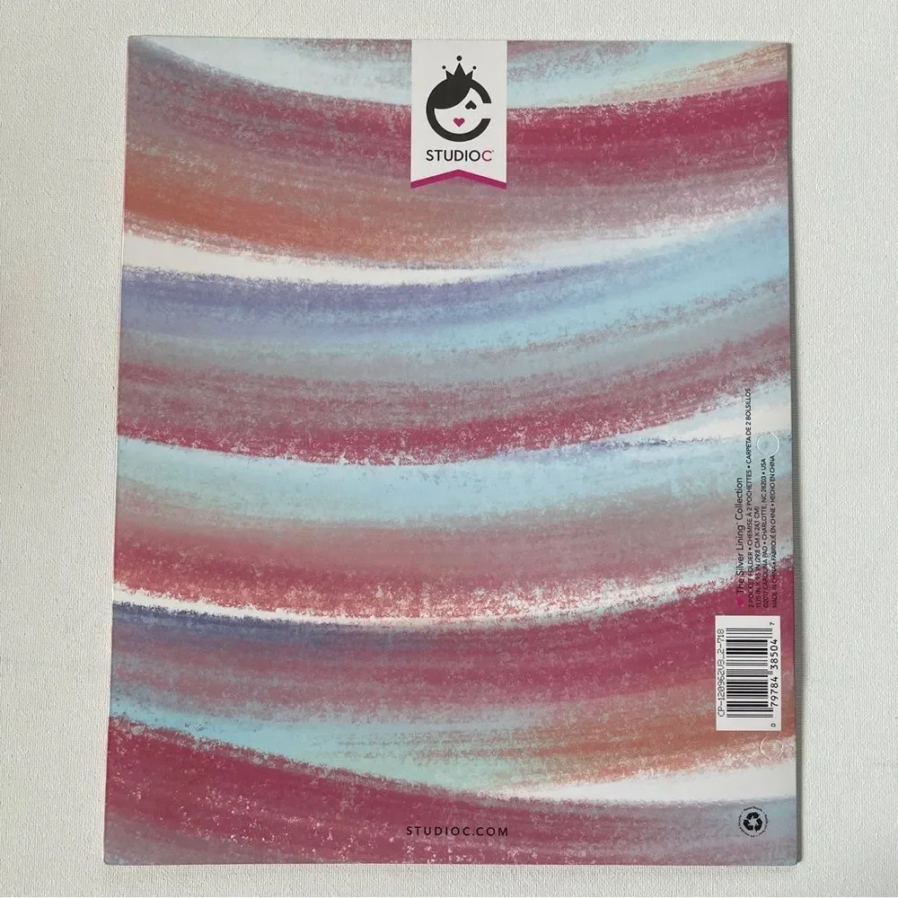 2 pocket folder The Silver Lining Collection